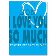 Son I Love You So Much Card